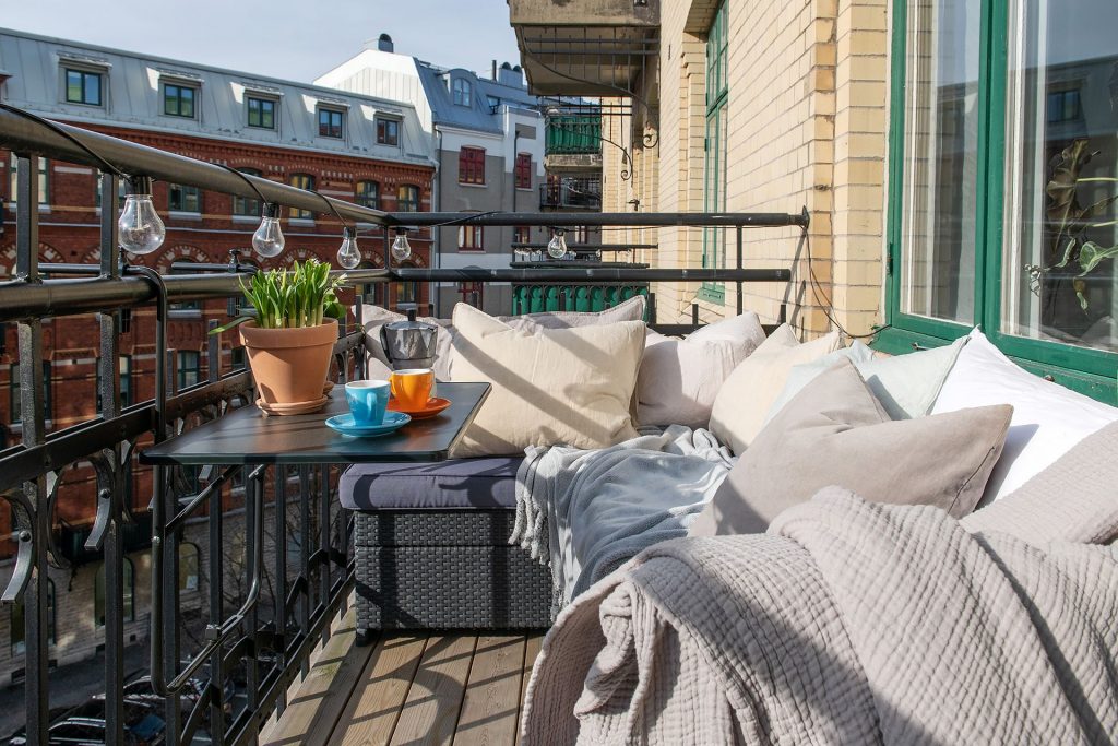 terraza estilo nordico